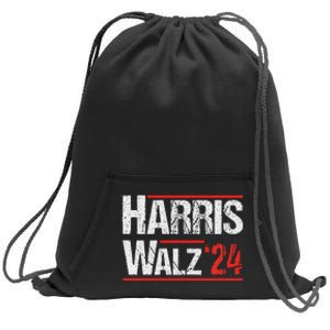 Harris Walz 24 Harris Waltz Campaign Democrat Supporters Sweatshirt Cinch Pack Bag