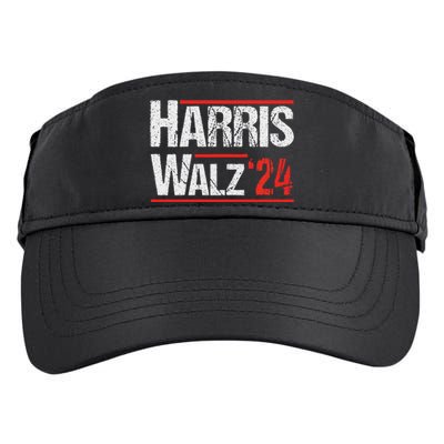 Harris Walz 24 Harris Waltz Campaign Democrat Supporters Adult Drive Performance Visor