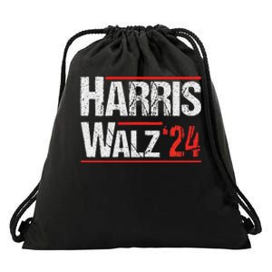 Harris Walz 24 Harris Waltz Campaign Democrat Supporters Drawstring Bag