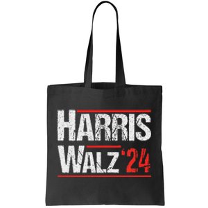 Harris Walz 24 Harris Waltz Campaign Democrat Supporters Tote Bag