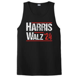 Harris Walz 24 Harris Waltz Campaign Democrat Supporters PosiCharge Competitor Tank