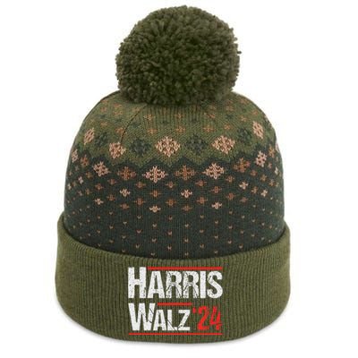 Harris Walz 24 Harris Waltz Campaign Democrat Supporters The Baniff Cuffed Pom Beanie