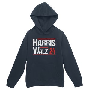 Harris Walz 24 Harris Waltz Campaign Democrat Supporters Urban Pullover Hoodie