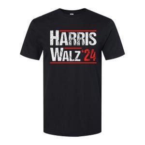 Harris Walz 24 Harris Waltz Campaign Democrat Supporters Softstyle CVC T-Shirt