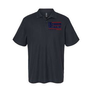 Harris Waltz 2024 Election Kamala Harris Tim Waltz 2024 Softstyle Adult Sport Polo