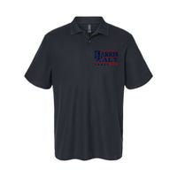 Harris Waltz 2024 Election Kamala Harris Tim Waltz 2024 Softstyle Adult Sport Polo