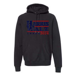 Harris Waltz 2024 Election Kamala Harris Tim Waltz 2024 Premium Hoodie