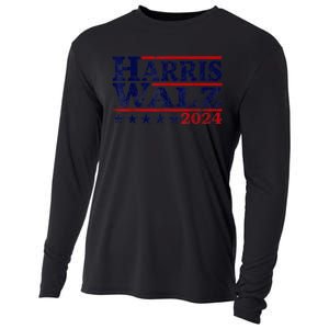 Harris Waltz 2024 Election Kamala Harris Tim Waltz 2024 Cooling Performance Long Sleeve Crew