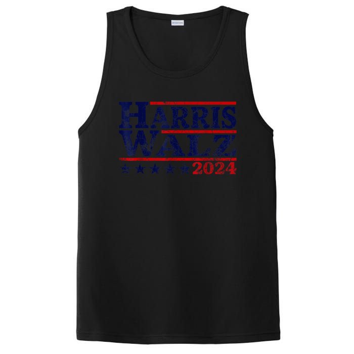 Harris Waltz 2024 Election Kamala Harris Tim Waltz 2024 PosiCharge Competitor Tank