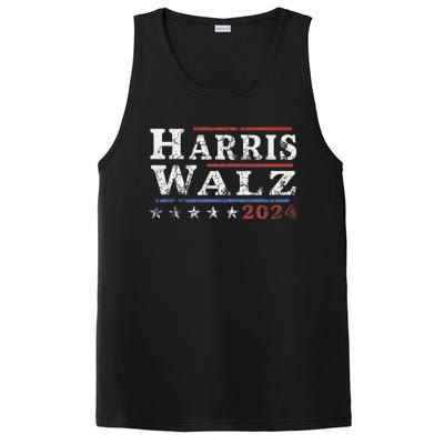 Harris Walz 2024 Election Kamala Harris Tim Waltz 2024 PosiCharge Competitor Tank