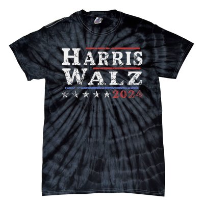 Harris Walz 2024 Election Kamala Harris Tim Waltz 2024 Tie-Dye T-Shirt