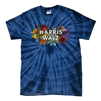 Harris Walz 2024 Floral Feminine Women Harris Waltz 2024 Tie-Dye T-Shirt