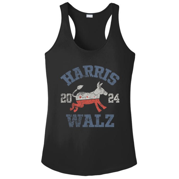 Harris Waltz 2024 Election Kamala Harris Tim Waltz 2024 Ladies PosiCharge Competitor Racerback Tank