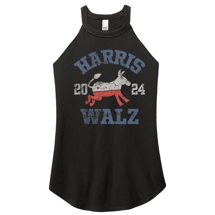 Harris Waltz 2024 Election Kamala Harris Tim Waltz 2024 Women's Perfect Tri Rocker Tank