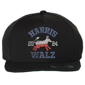 Harris Waltz 2024 Election Kamala Harris Tim Waltz 2024 Wool Snapback Cap