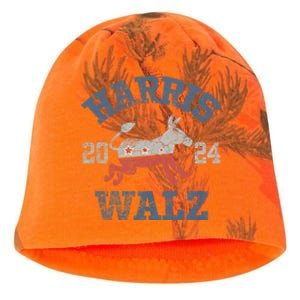 Harris Waltz 2024 Election Kamala Harris Tim Waltz 2024 Kati - Camo Knit Beanie