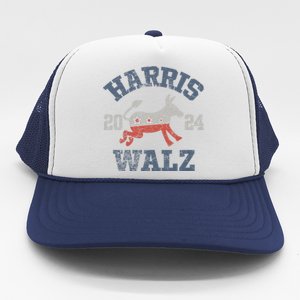 Harris Waltz 2024 Election Kamala Harris Tim Waltz 2024 Trucker Hat