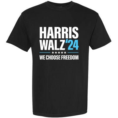 Harris Walz 2024 Kamala Harris Tim Walz President 24 Garment-Dyed Heavyweight T-Shirt