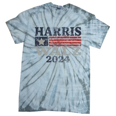 Harris Waltz 2024 Election Kamala Harris Tim Waltz 2024 Tie-Dye T-Shirt