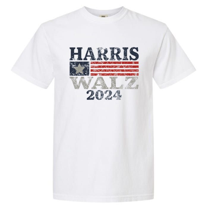 Harris Waltz 2024 Election Kamala Harris Tim Waltz 2024 Garment-Dyed Heavyweight T-Shirt