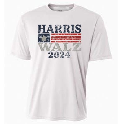 Harris Waltz 2024 Election Kamala Harris Tim Waltz 2024 Cooling Performance Crew T-Shirt