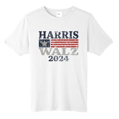 Harris Waltz 2024 Election Kamala Harris Tim Waltz 2024 Tall Fusion ChromaSoft Performance T-Shirt