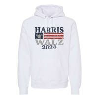 Harris Waltz 2024 Election Kamala Harris Tim Waltz 2024 Premium Hoodie