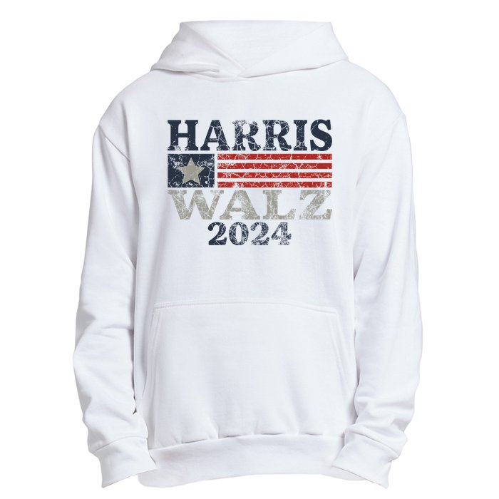 Harris Waltz 2024 Election Kamala Harris Tim Waltz 2024 Urban Pullover Hoodie