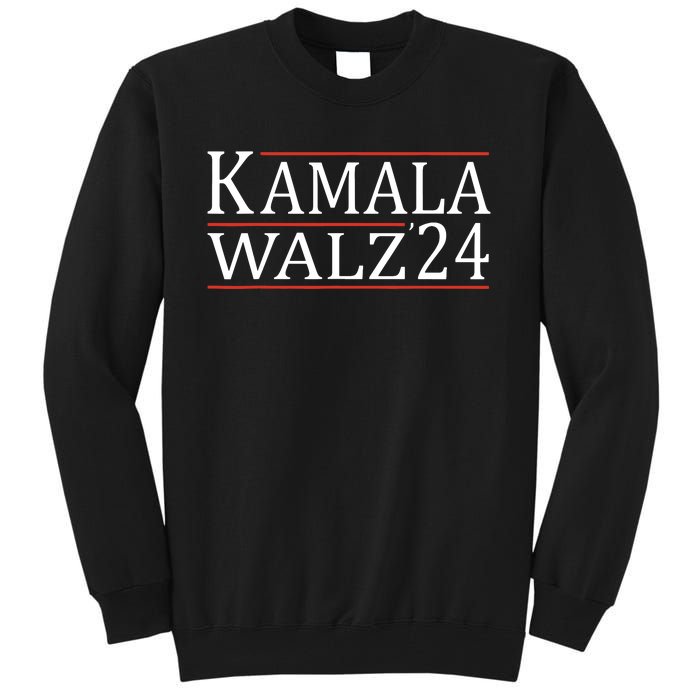 Harris Waltz 2024 Kamala Harris Tim Waltz 2024 Tall Sweatshirt