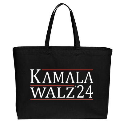 Harris Waltz 2024 Kamala Harris Tim Waltz 2024 Cotton Canvas Jumbo Tote