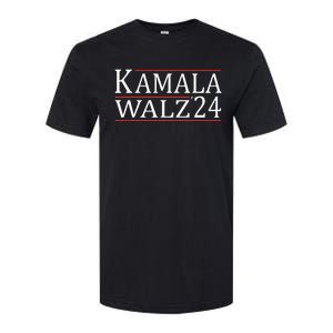 Harris Waltz 2024 Kamala Harris Tim Waltz 2024 Softstyle CVC T-Shirt