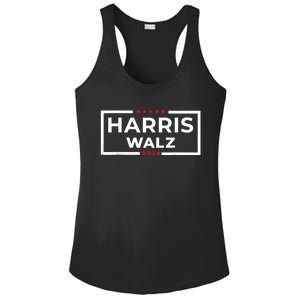 Harris Walz 2024 Tim Walz Kamala Harris Usa Election Apparel Ladies PosiCharge Competitor Racerback Tank