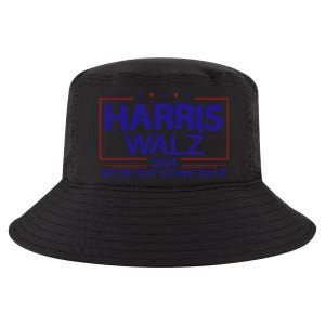 Harris Walz 2024 WeRe Not Going Back Kamala Harris Vp Walz Cool Comfort Performance Bucket Hat