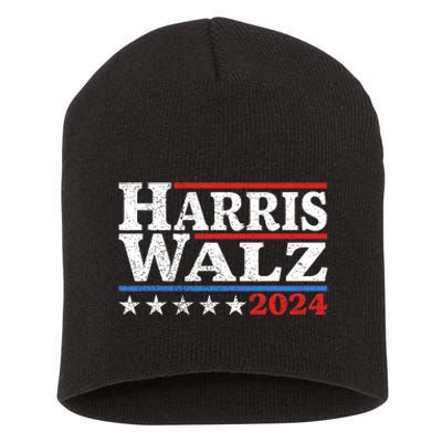 Harris Walz 2024 Election Kamala Harris Tim Waltz 2024 Pro Kamala Short Acrylic Beanie