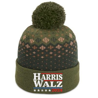 Harris Walz 2024 Election Kamala Harris Tim Waltz 2024 Pro Kamala The Baniff Cuffed Pom Beanie