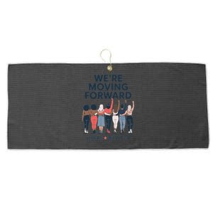 Harris Walz 2024 Election Kamala Madam President Gift Large Microfiber Waffle Golf Towel