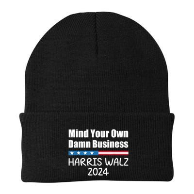 Harris Walz 2024 Mind Your Own Damn Business Beanie