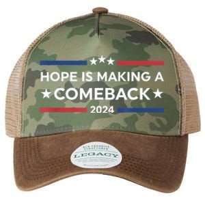 Harris Walz 2024 Hope Is Making A Comeback Legacy Tie Dye Trucker Hat