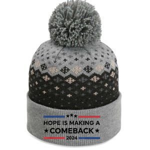 Harris Walz 2024 Hope Is Making A Comeback The Baniff Cuffed Pom Beanie