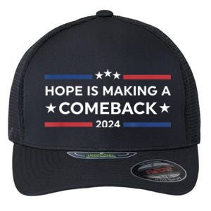 Harris Walz 2024 Hope Is Making A Comeback Flexfit Unipanel Trucker Cap