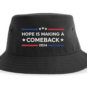 Harris Walz 2024 Hope Is Making A Comeback Sustainable Bucket Hat