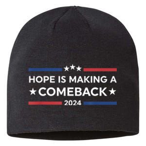 Harris Walz 2024 Hope Is Making A Comeback Sustainable Beanie