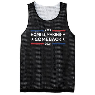 Harris Walz 2024 Hope Is Making A Comeback Mesh Reversible Basketball Jersey Tank