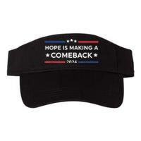 Harris Walz 2024 Hope Is Making A Comeback Valucap Bio-Washed Visor