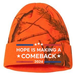 Harris Walz 2024 Hope Is Making A Comeback Kati Licensed 12" Camo Beanie