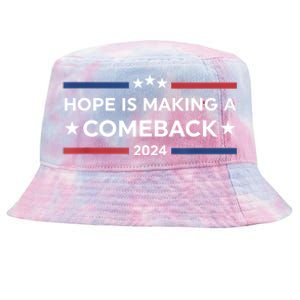 Harris Walz 2024 Hope Is Making A Comeback Tie-Dyed Bucket Hat