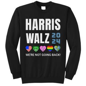 Harris Walz 2024 Not Going Back Rights Lgbtq Vote Sweatshirt