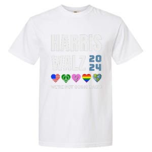 Harris Walz 2024 Not Going Back Rights Lgbtq Vote Garment-Dyed Heavyweight T-Shirt