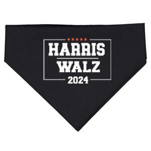 Harris Walz 2024 Campaign For President Harris Waltz 24 USA-Made Doggie Bandana