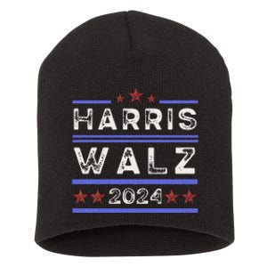 Harris Walz 2024 Harris For President Vote For Kamala Short Acrylic Beanie